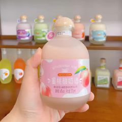 6度酸奶果酒女士低度甜酒水果味草莓蜜桃柠檬蓝莓微醺女生晚安酒